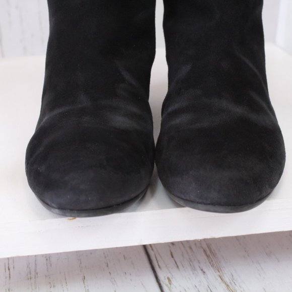 Aquatalia Black Suede Booties - Picture 5 of 11